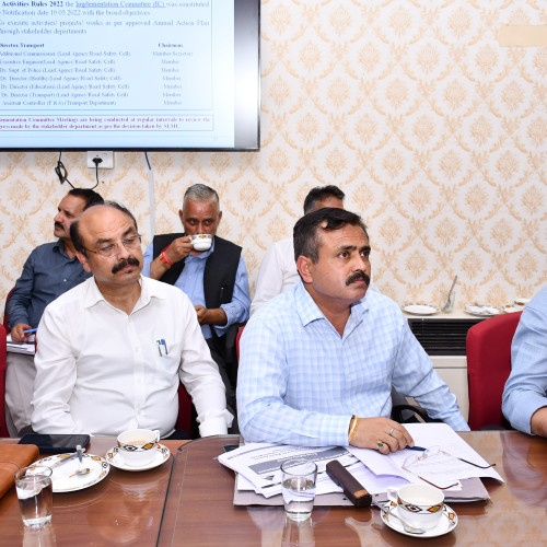 4th meeting of Road Safety Council 24-08-2024.